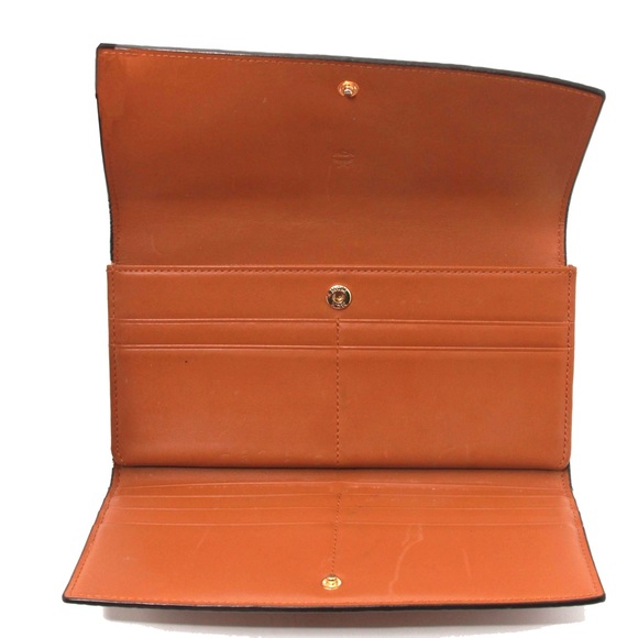 MCM signature logo-print coated canvas tri-fold wallet. - Picture 13 of 14